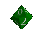 A gif of a spinning dice
