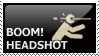 Headshot stamp